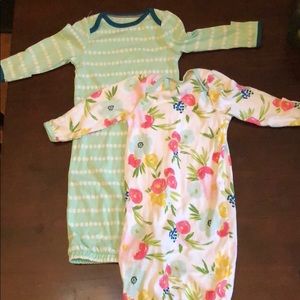 Set of 0-6 Month Gowns